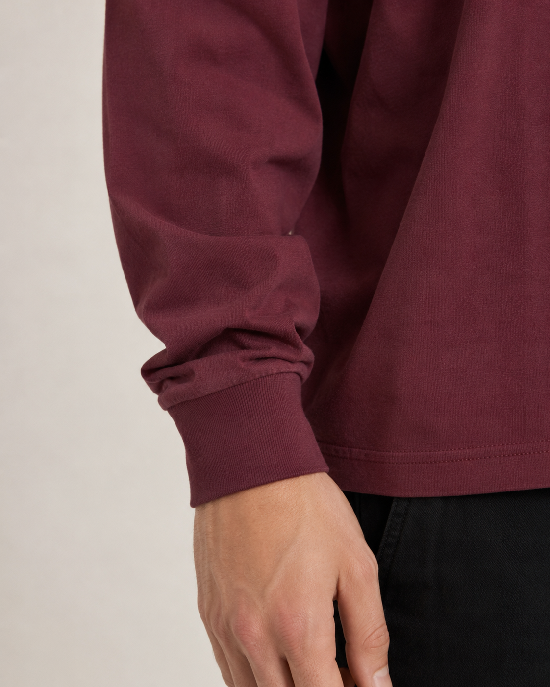 T-Shirt Oversize WAKE UP NOW !|Colore:Bordeaux