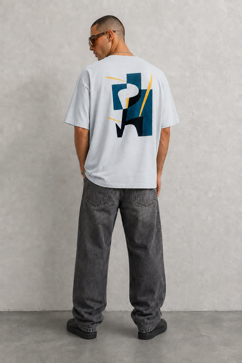 T-shirtl Loose fit|Colore:Ghiaccio