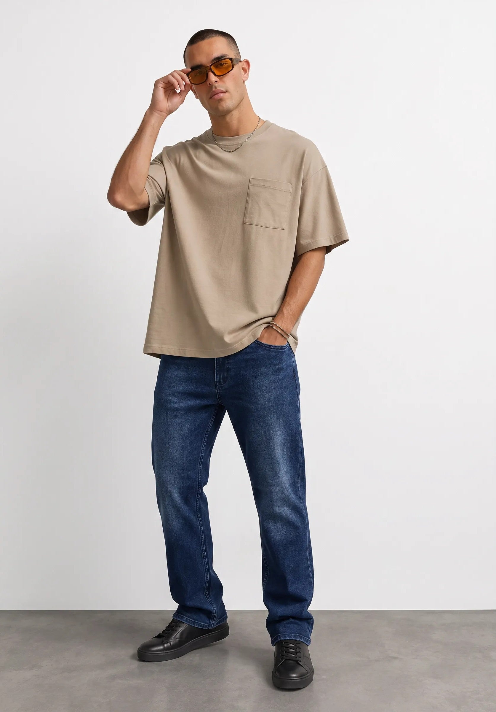 Jeans  New York regular fit|Colore:Blu medio