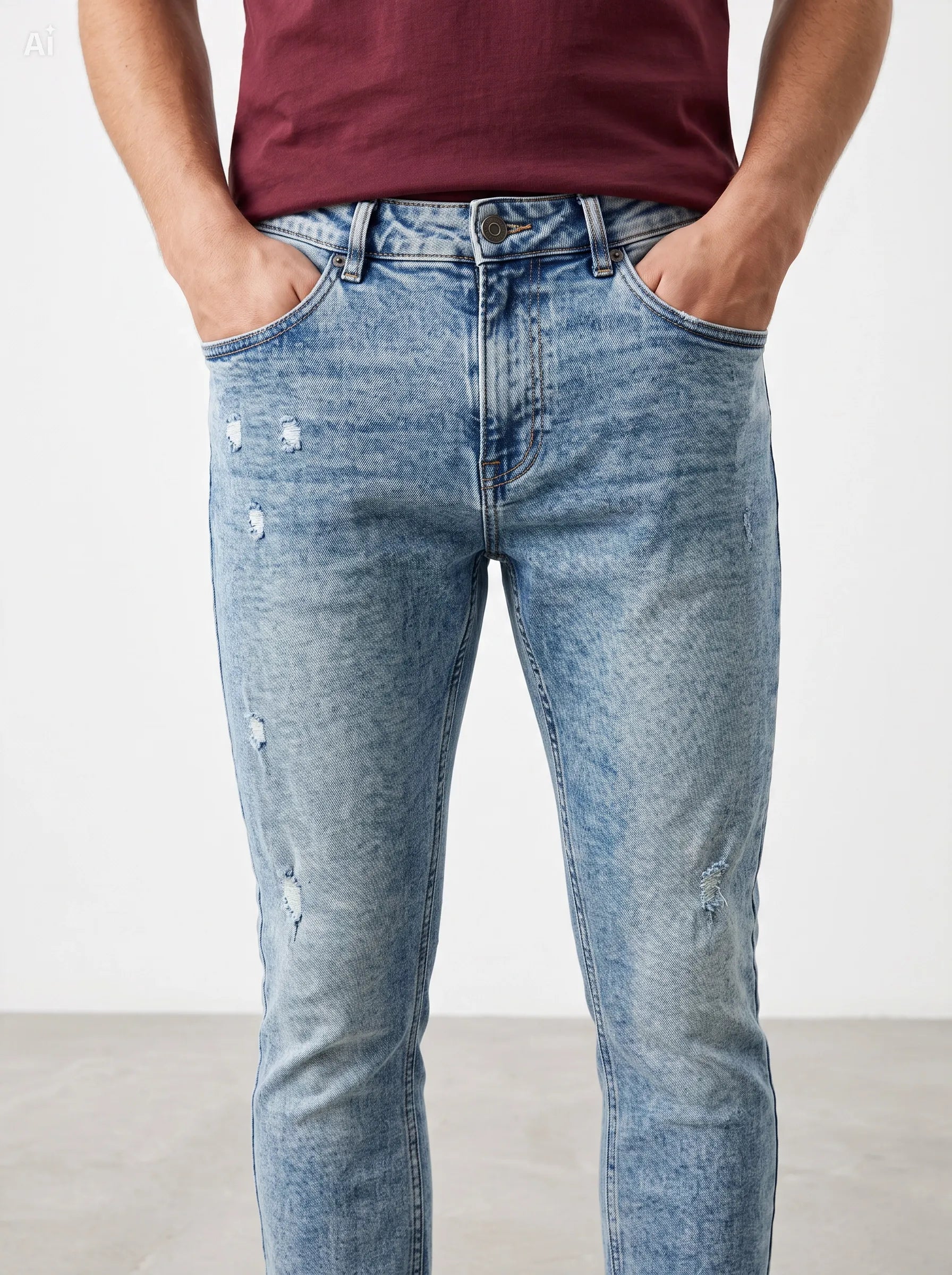Jeans Skinny Liverpool|Colore:Blu medio