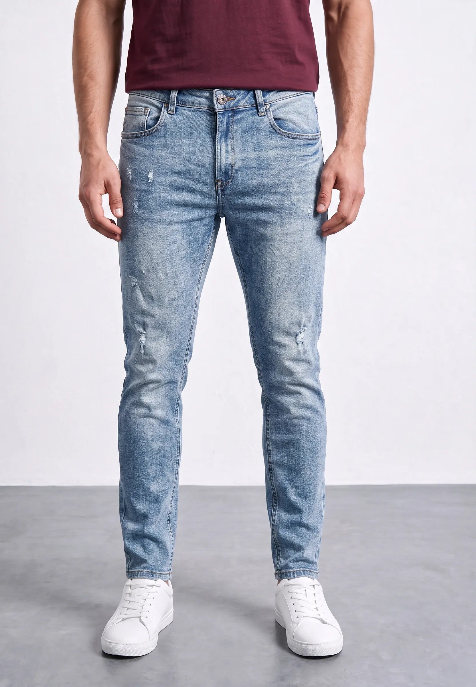 Jeans Skinny Liverpool|Colore:Blu medio