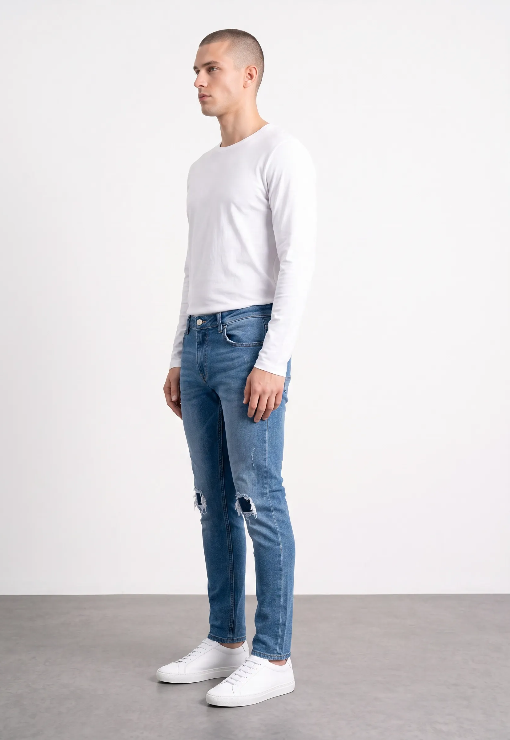 Jeans Skinny London |Colore:Blu medio