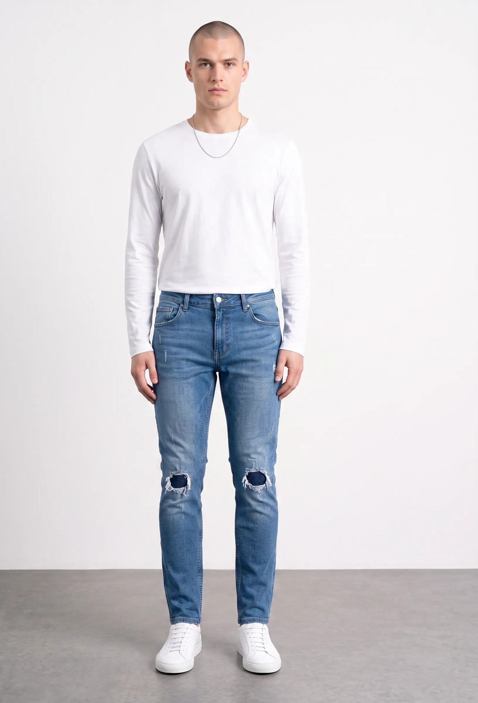 Jeans Skinny London |Colore:Blu medio