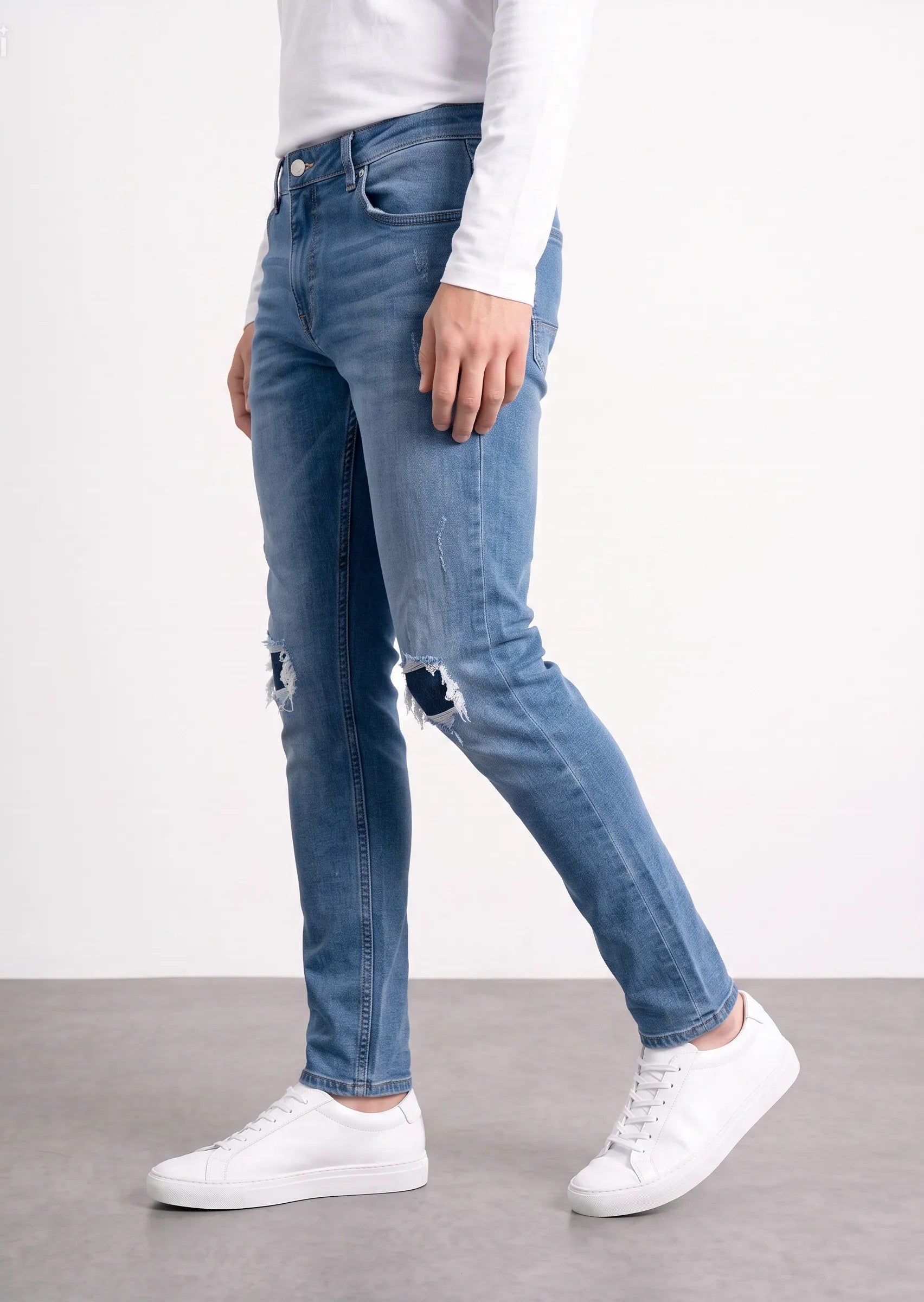 Jeans Skinny London |Colore:Blu medio