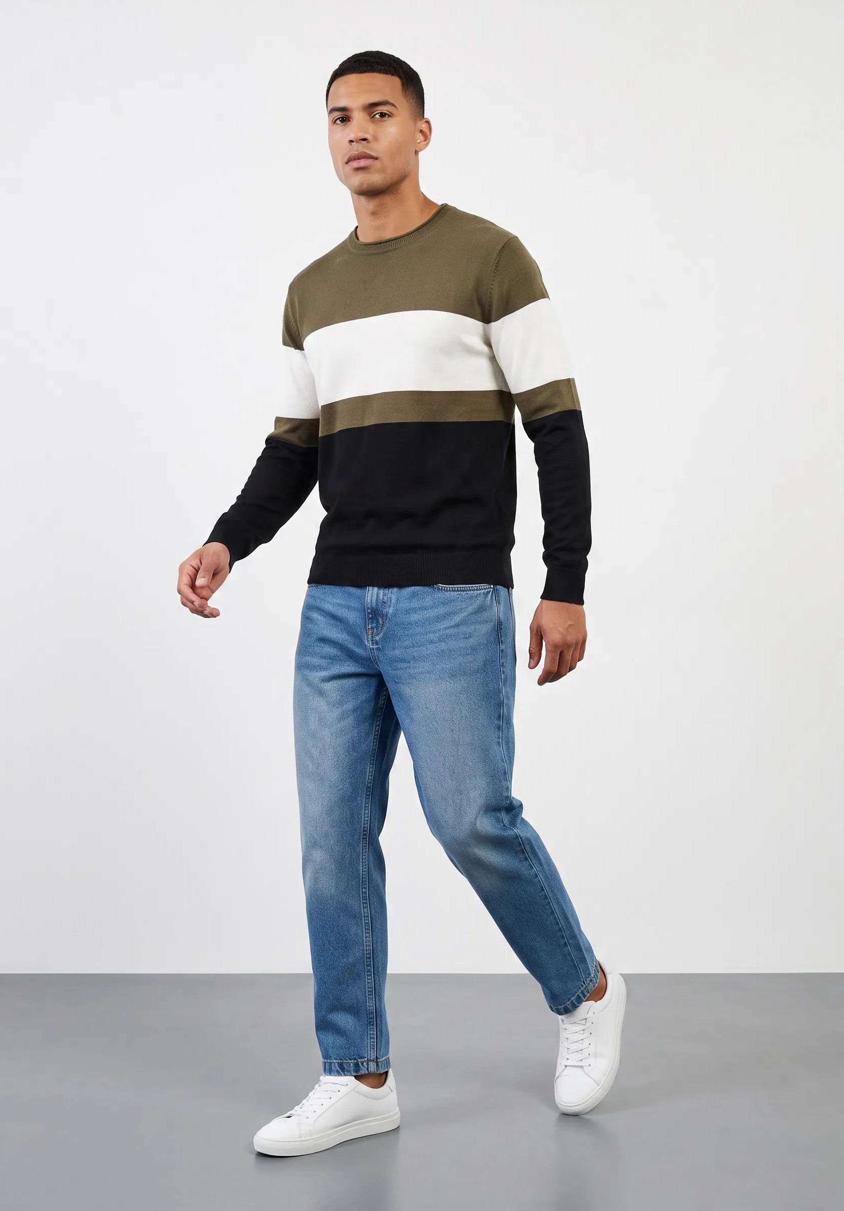 Jeans Carrot fit Singapore |Colore:Blue dirty