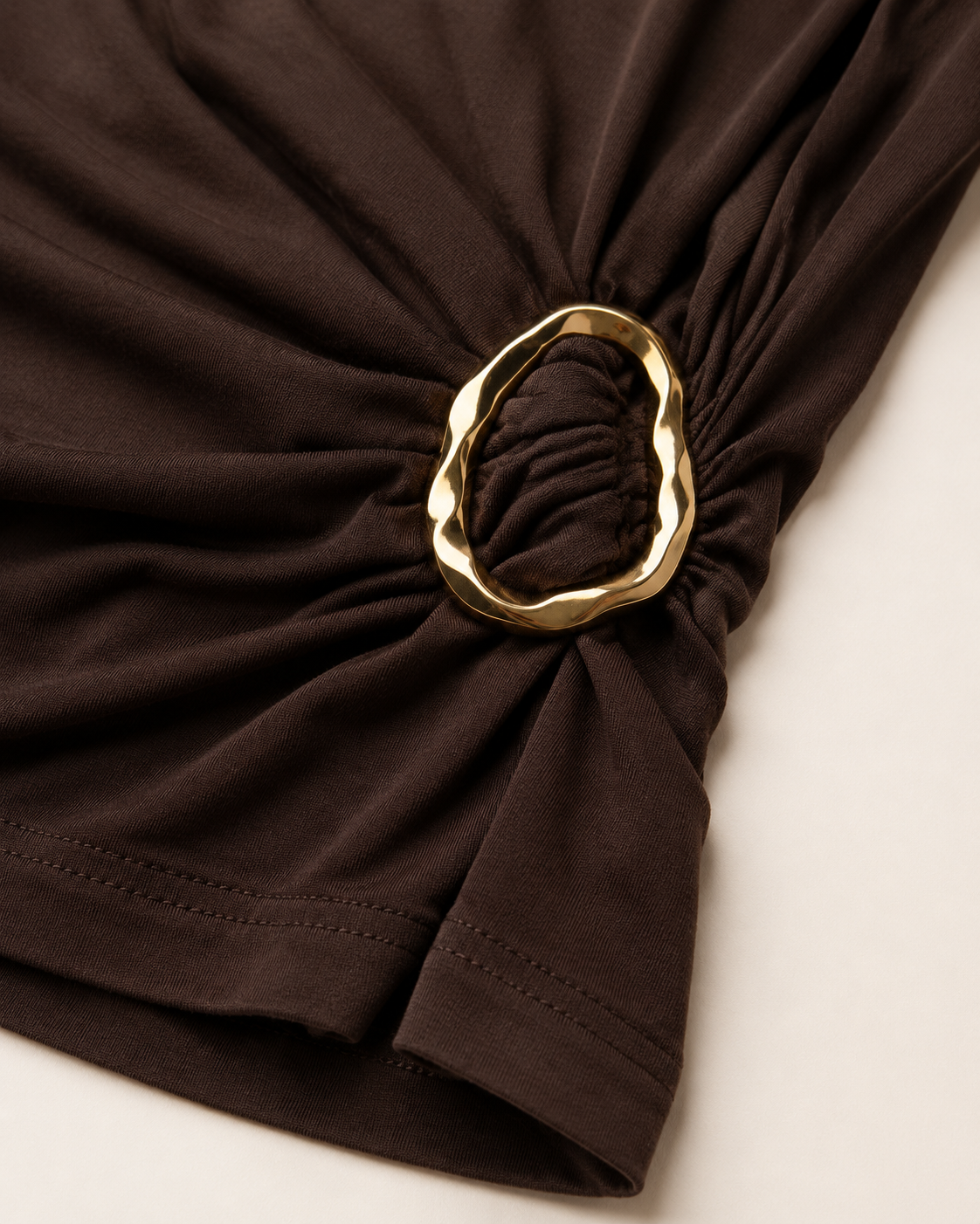 Maglia Noemi con accessorio|Colore:Caffe