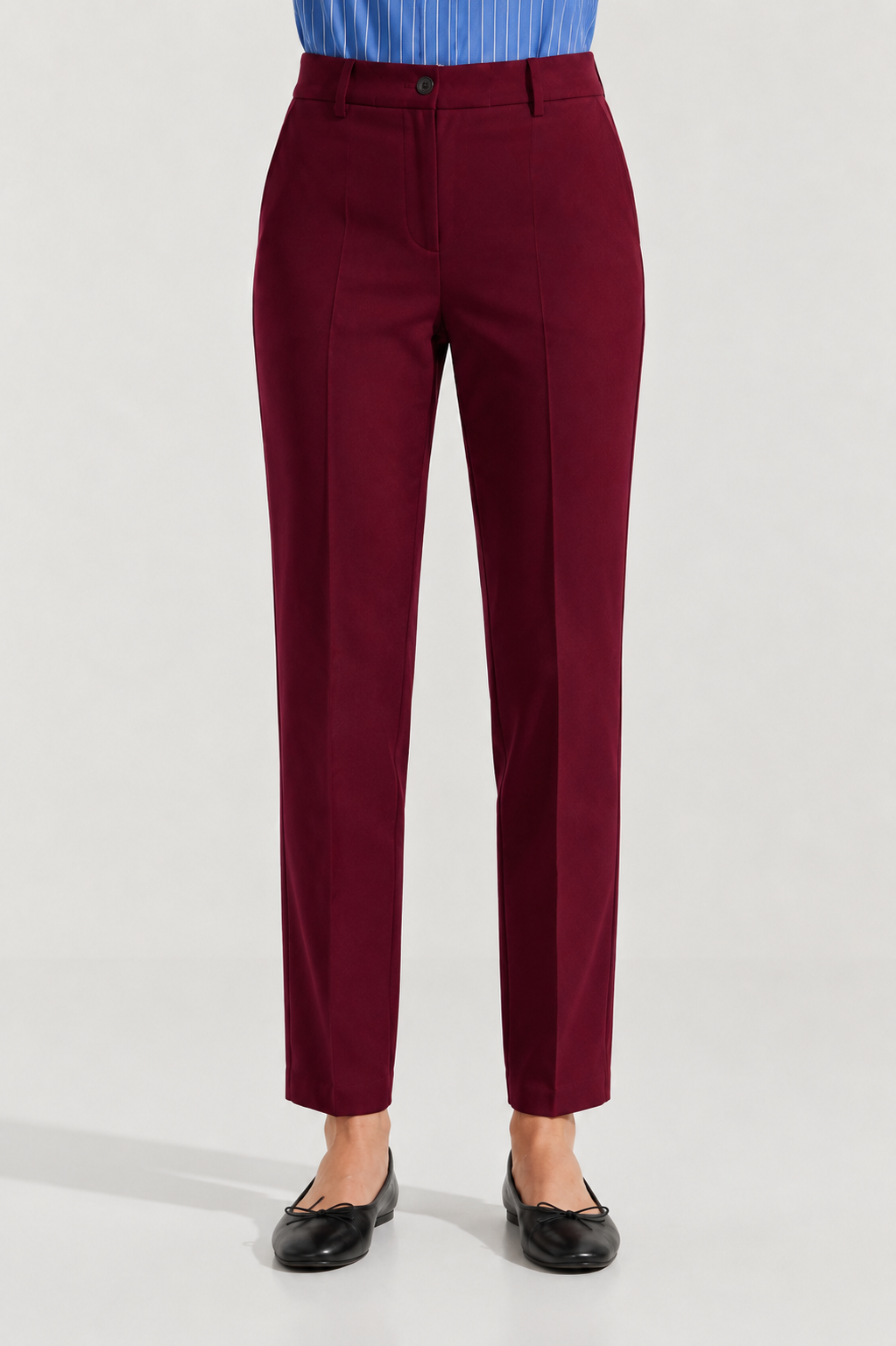 Pantaloni a sigaretta |Colore:Bordeaux