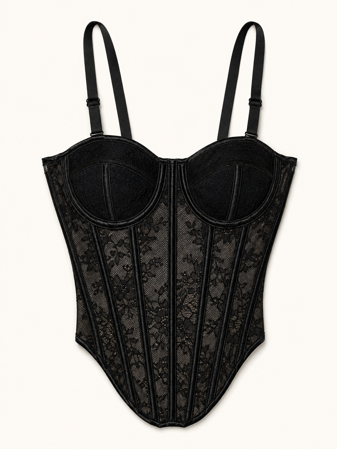 Bralette Paris|Colore:Nero