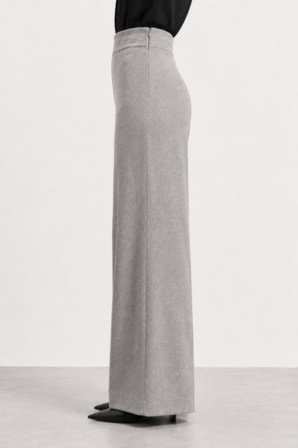 Pantalone palazzo Dea|Colore:Grigio scuro