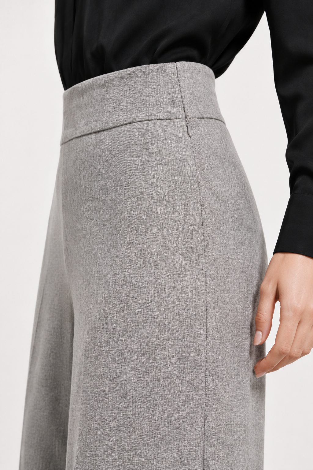 Pantalone palazzo Dea|Colore:Grigio scuro