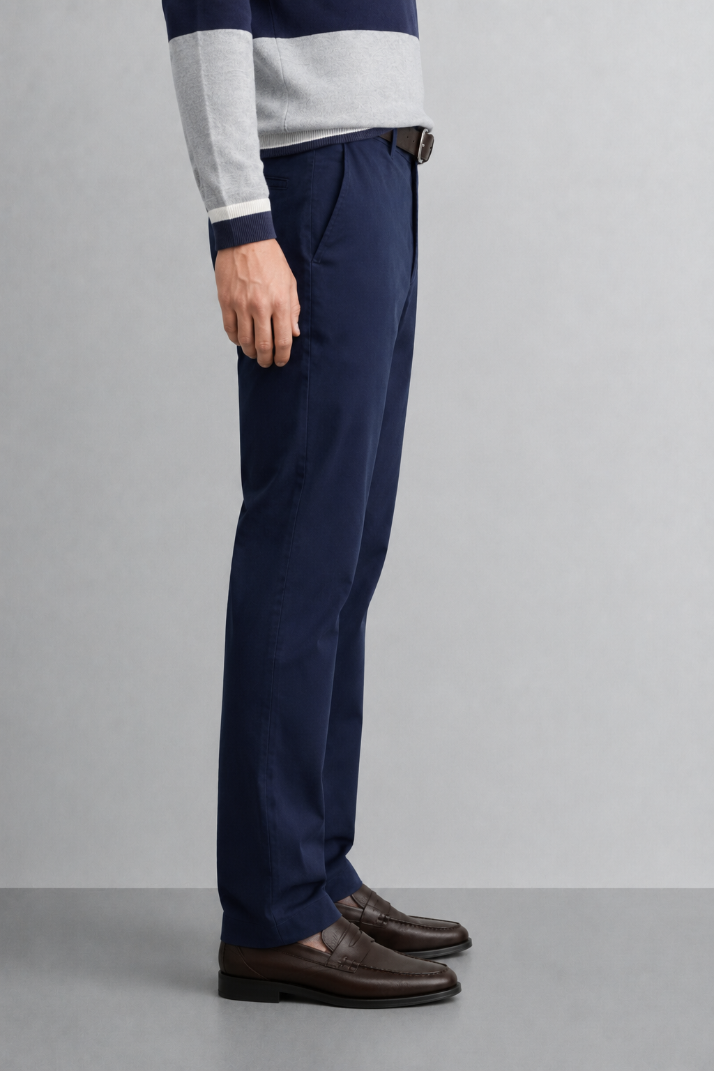 Pantalone Chino London|Colore:Blu