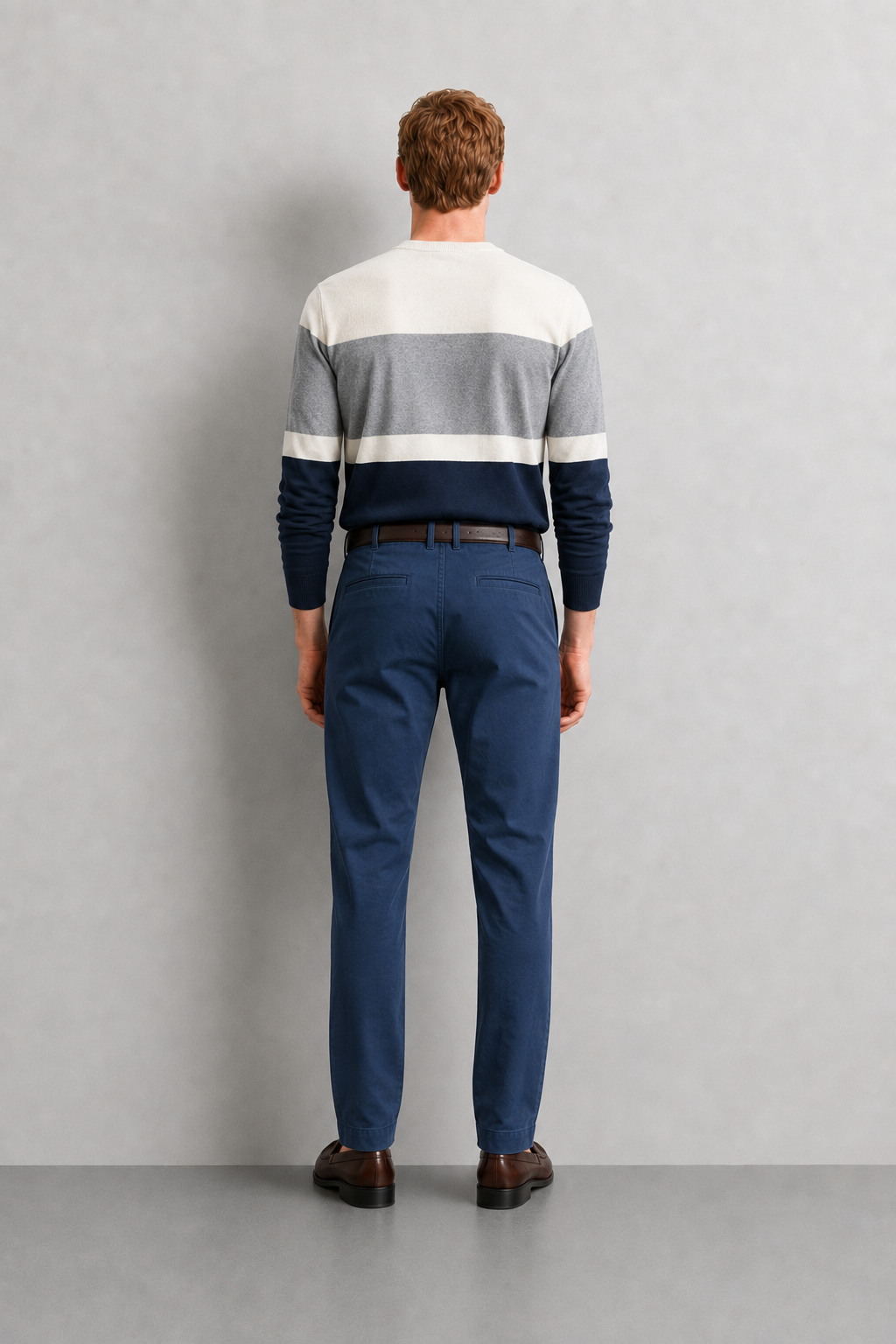 Pantaloni chino slim fit |Colore:Blu
