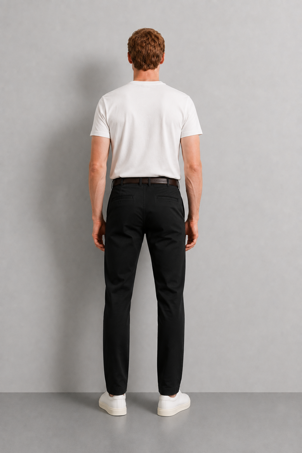 Pantaloni chino slim fit |Colore:Nero