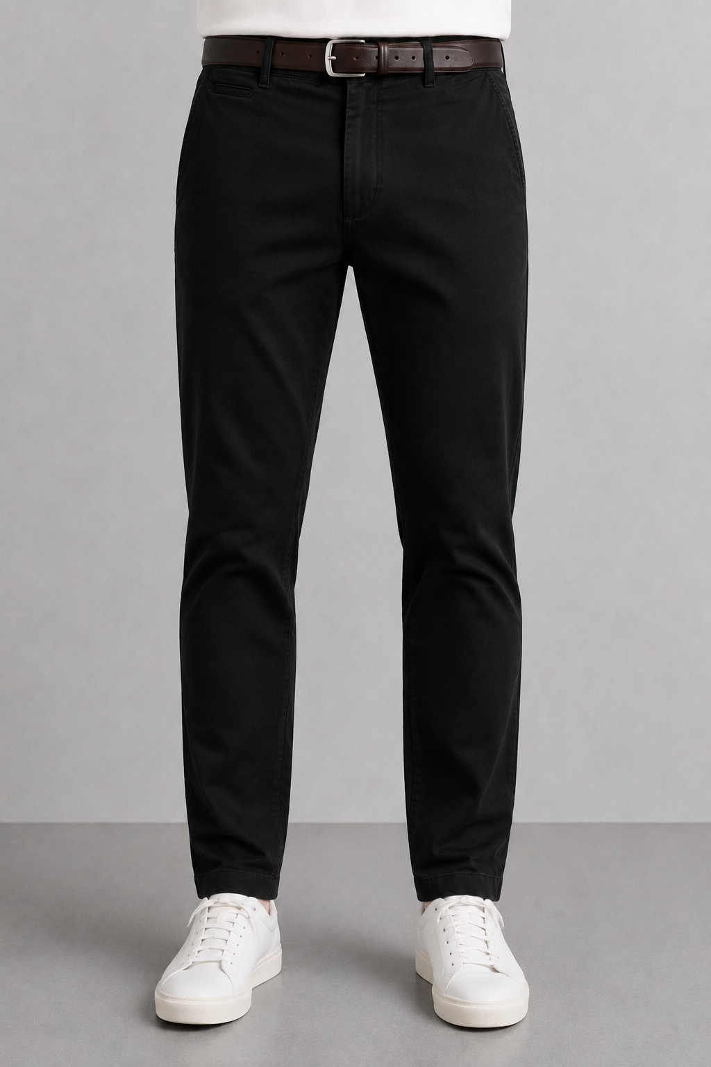Pantaloni chino slim fit |Colore:Nero