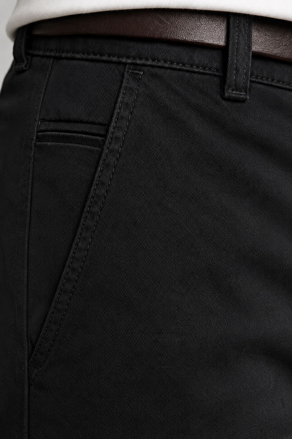 Pantaloni chino slim fit |Colore:Nero