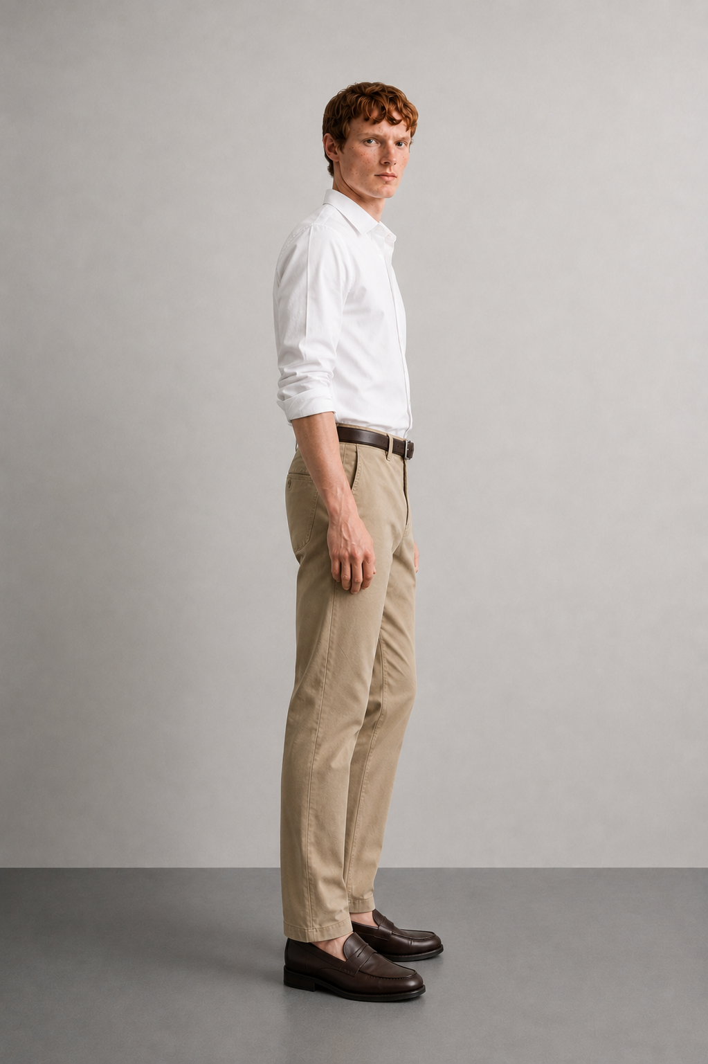 Pantaloni chino slim fit |Colore:Biscotto