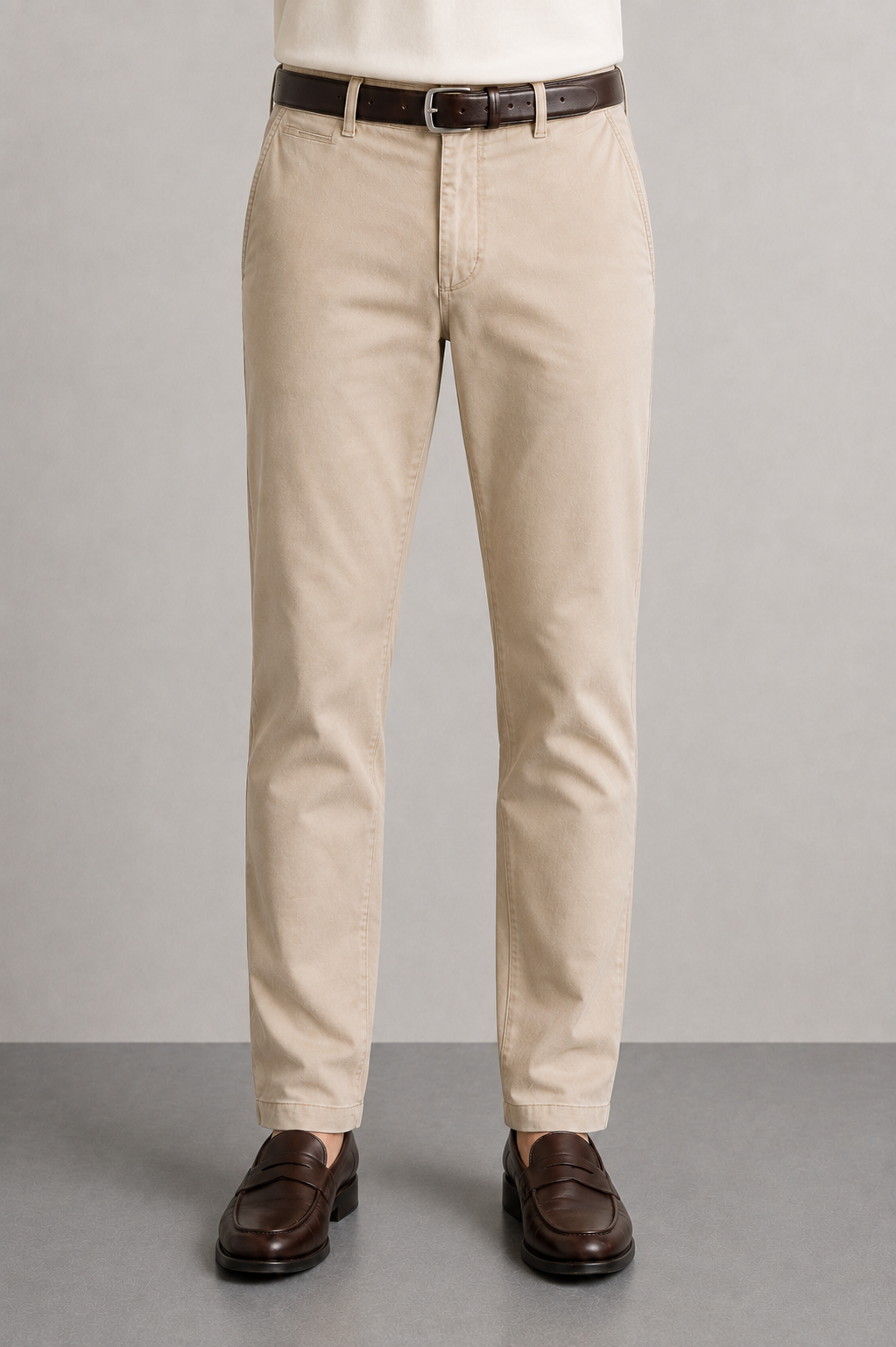 Pantaloni chino slim fit |Colore:Beige