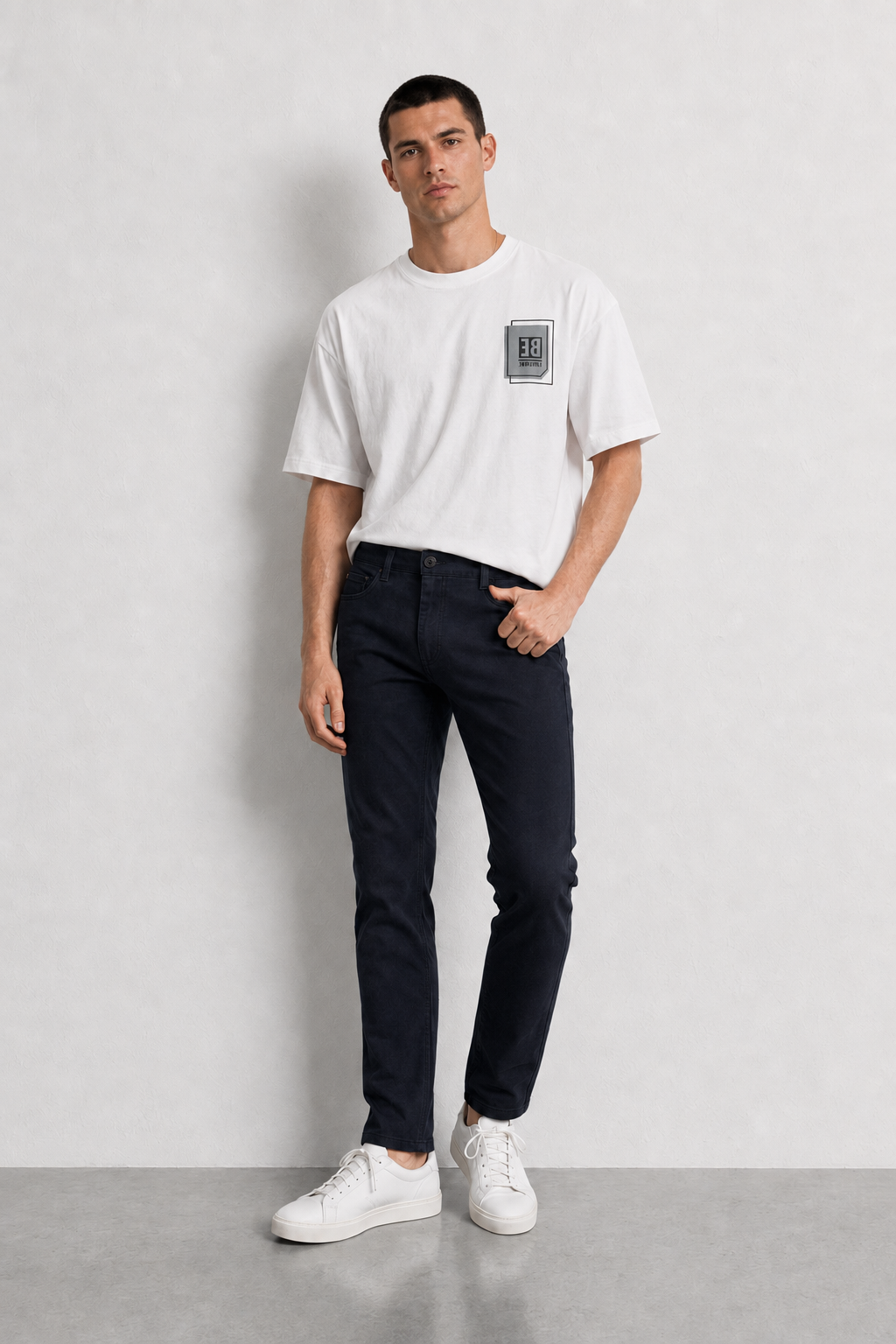 Jeans Slim Fit in Cotone|Colore:Nero