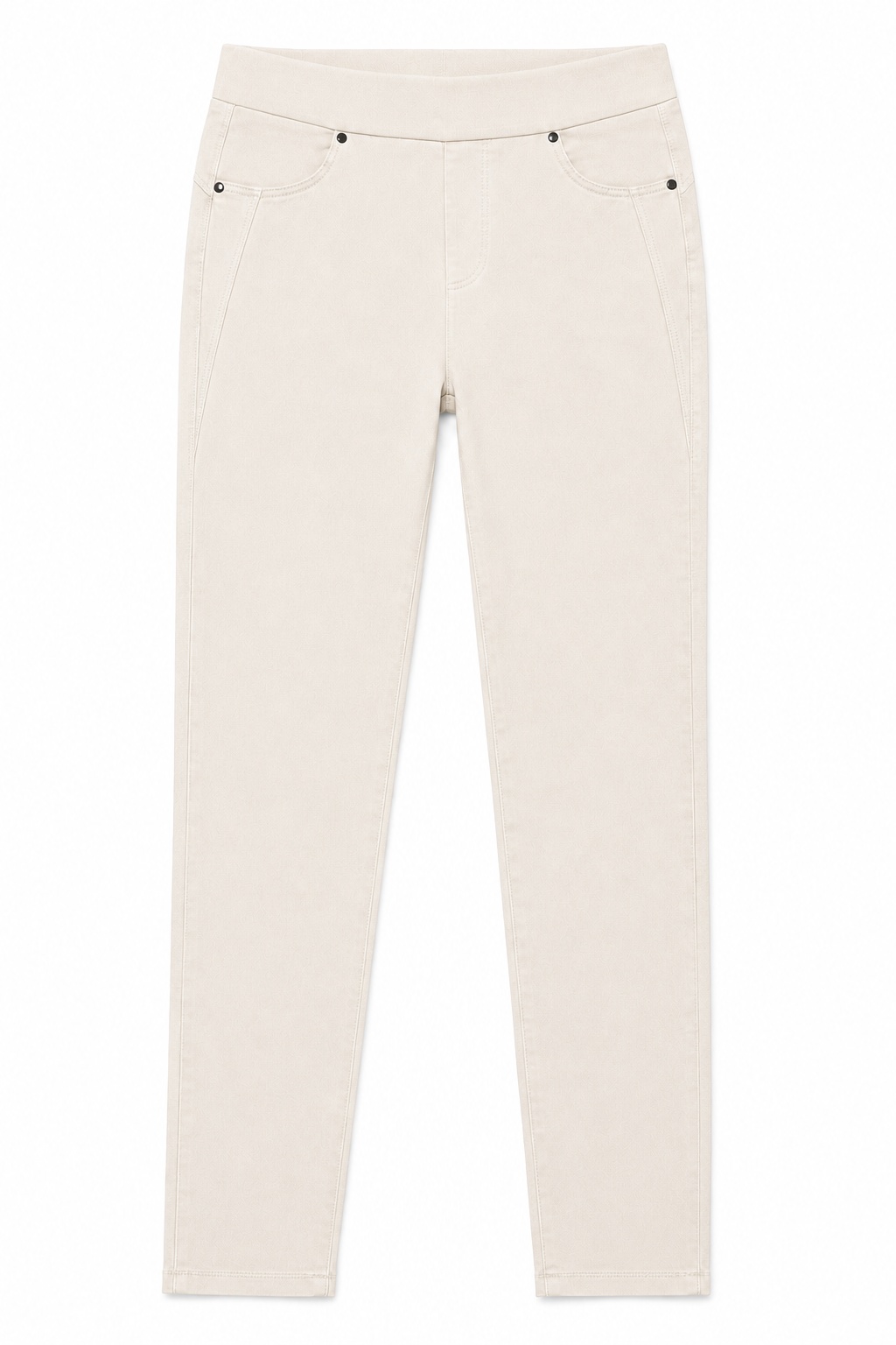 Pantaloni slim-fit  effto jeans|Colore:Beige