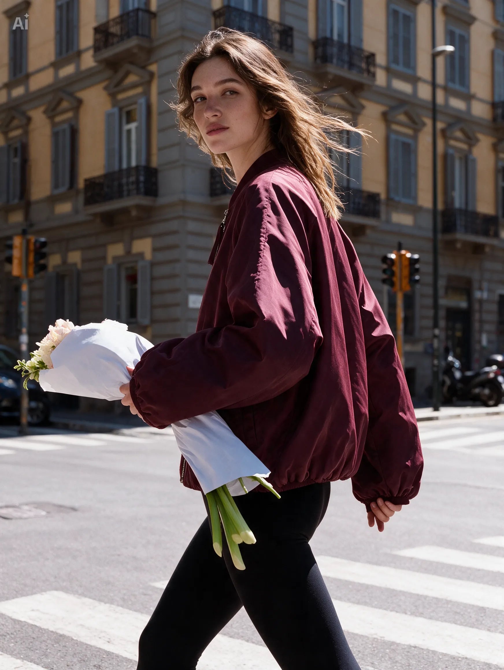 Bomber oversize|Colore:Burgundy