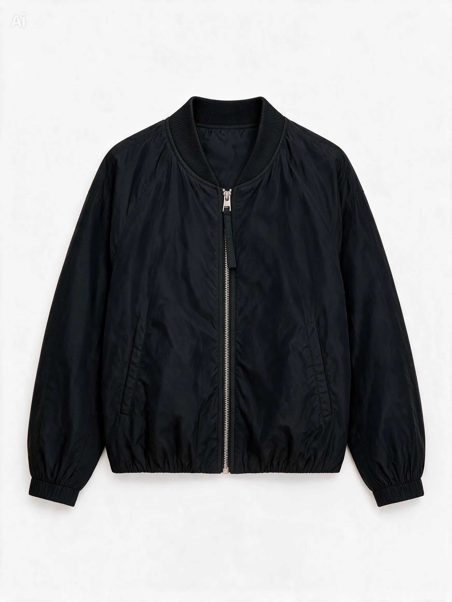 Bomber oversize|Colore:Nero