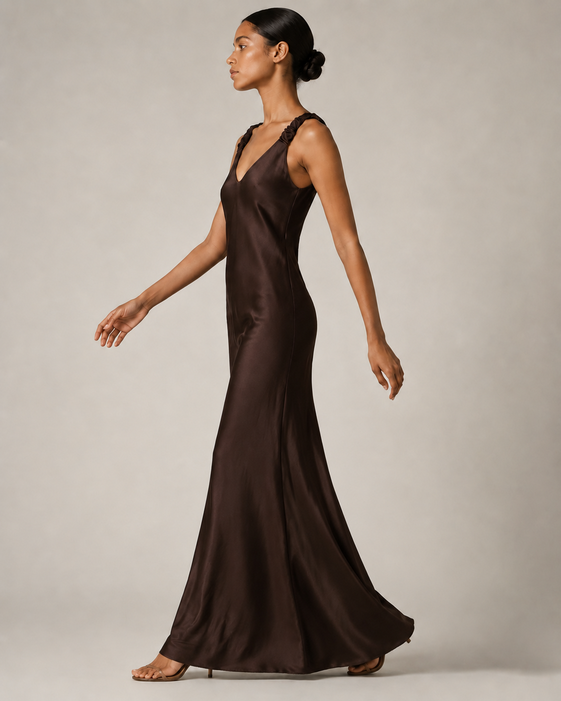 Abito Stella|Colore:Marrone