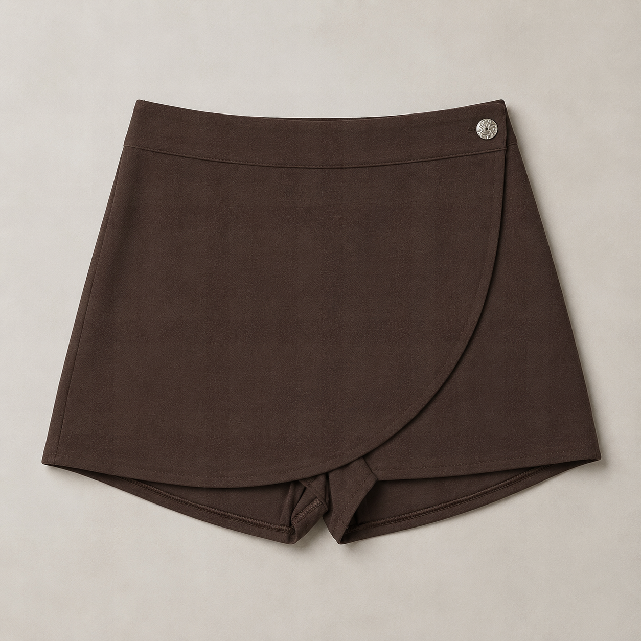 gonna shorts Lea|Colore:Marrone