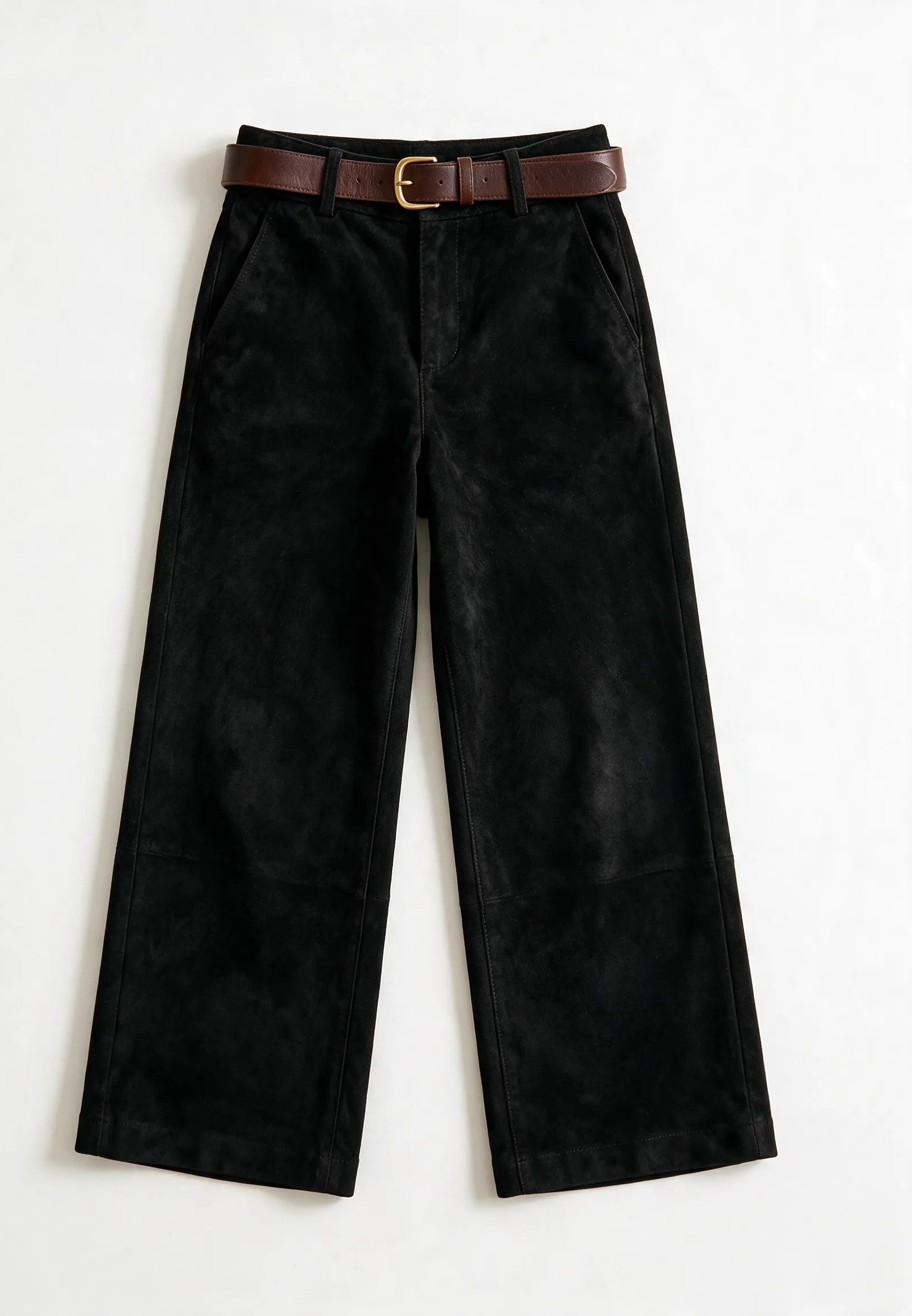 Pantalone effetto velluto |Colore:Nero
