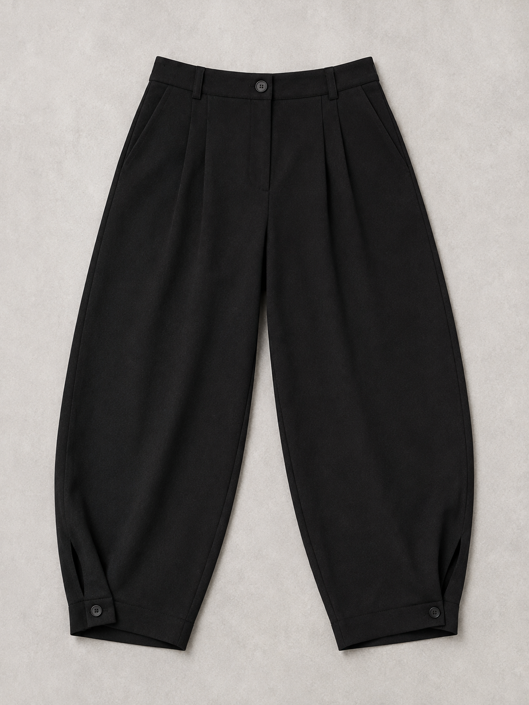 Pantalone Ballone con bottine alla caviglia|Colore:Nero