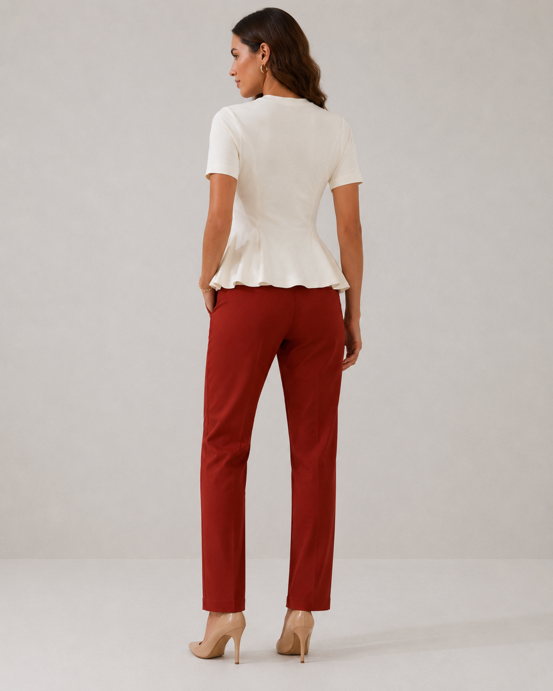 Pantalone Day|Colore:Ruggine