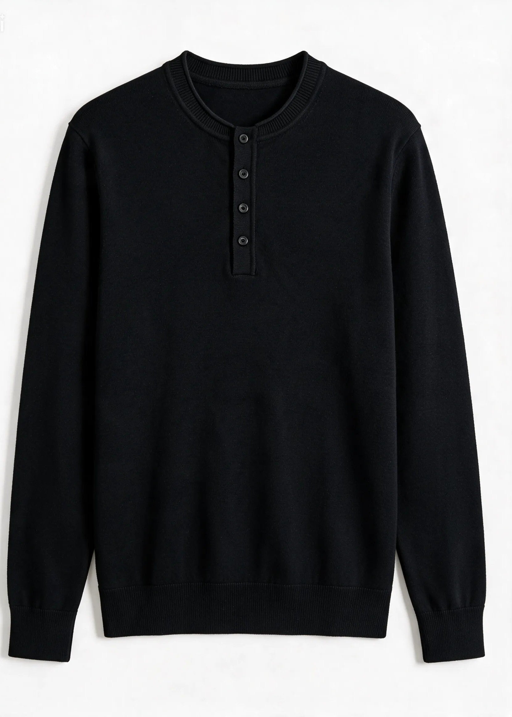 Maglione Serafino manica Lunga|Colore:Black