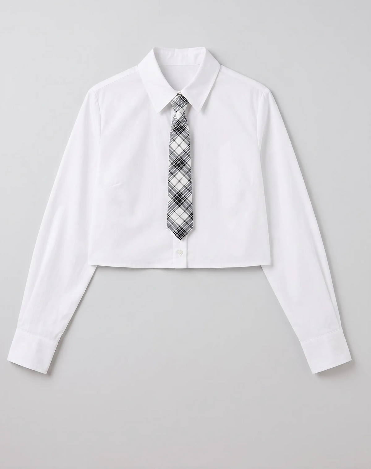 Camicia con cravatta|Colore:Bianco