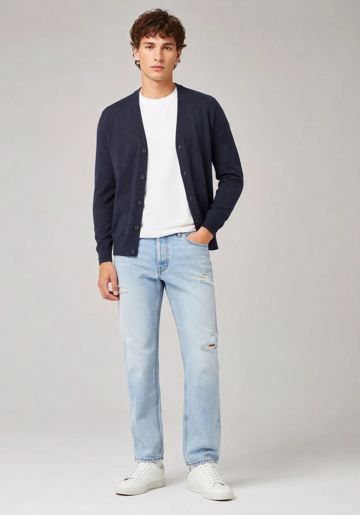Cardigan basic |Colore:Blu navy