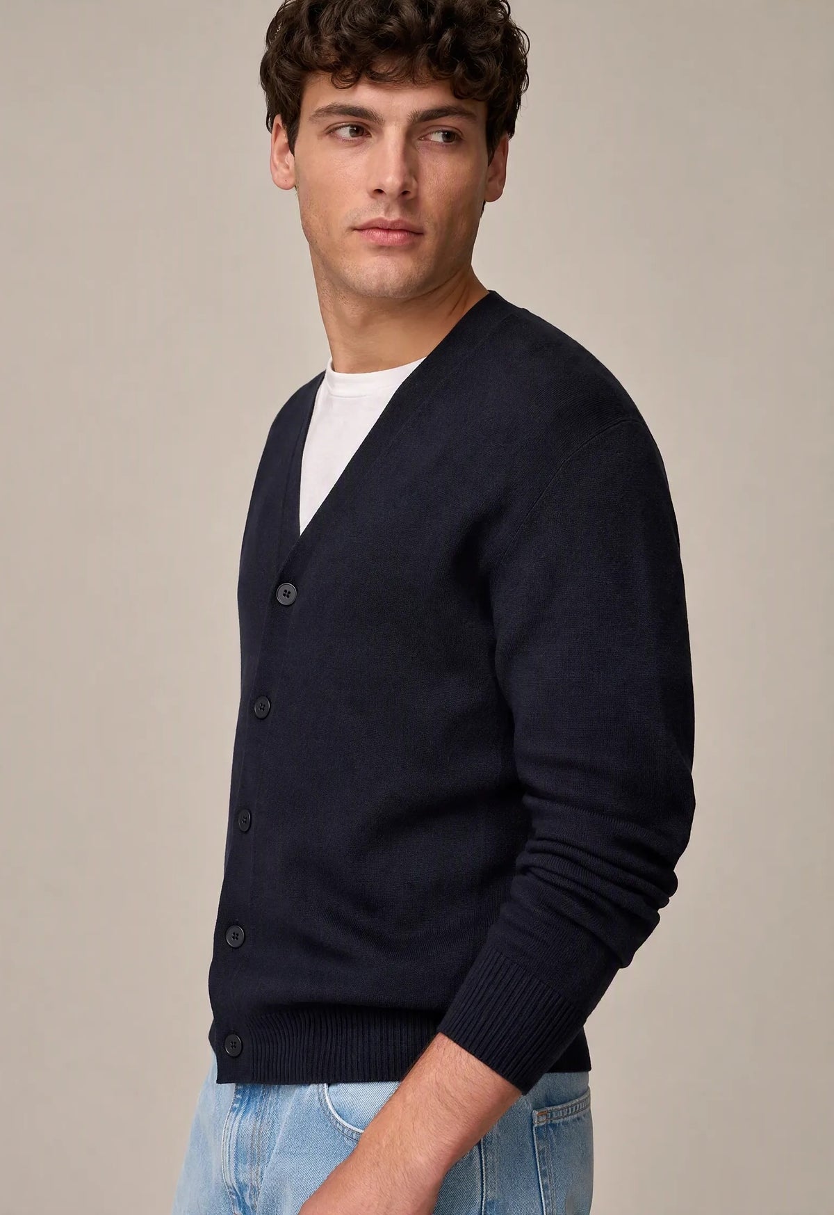 Cardigan basic |Colore:Blu navy