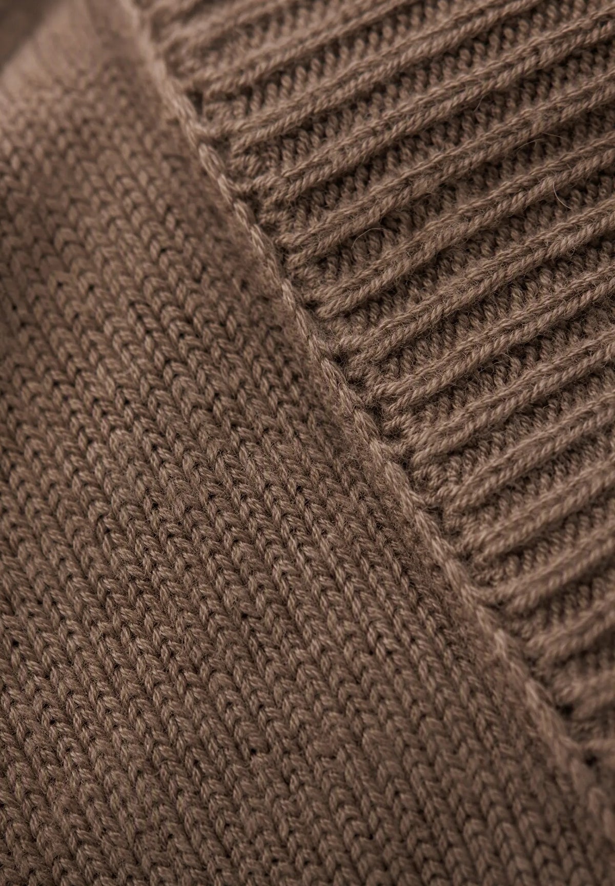 Cardigan basic |Colore:Mud melange
