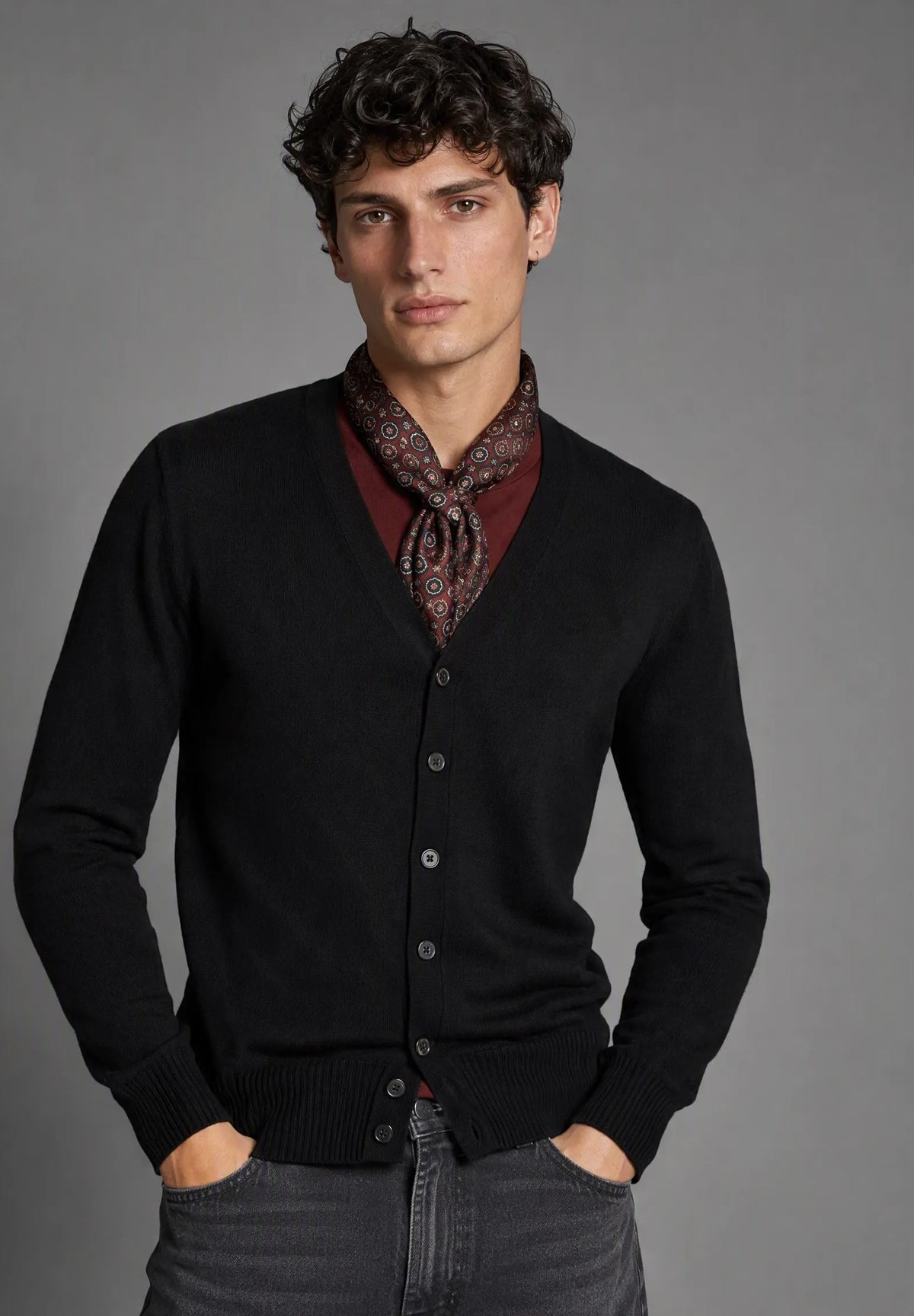 Cardigan basic |Colore:Black
