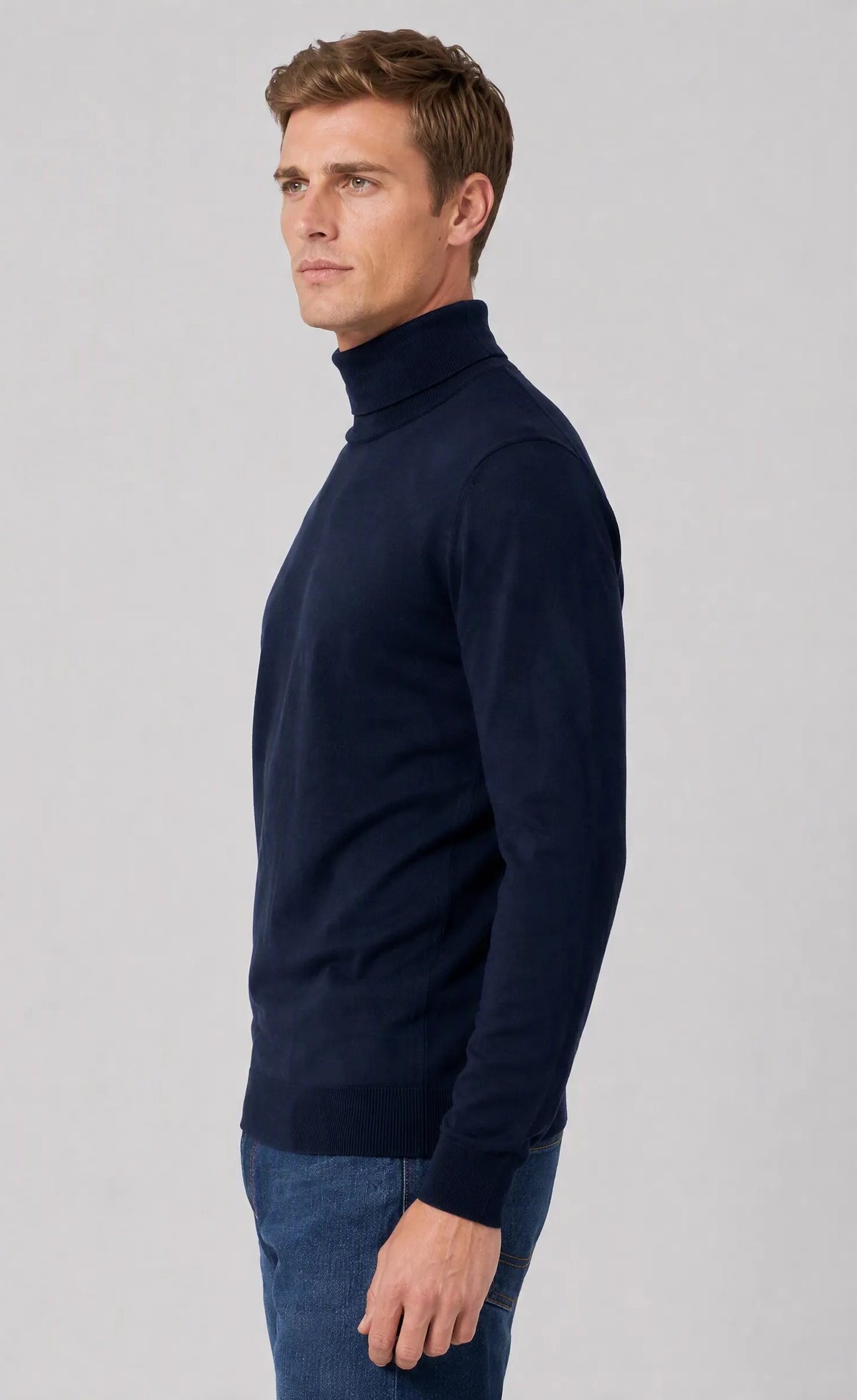 Maglia dolcevita|Colore:Blu navy