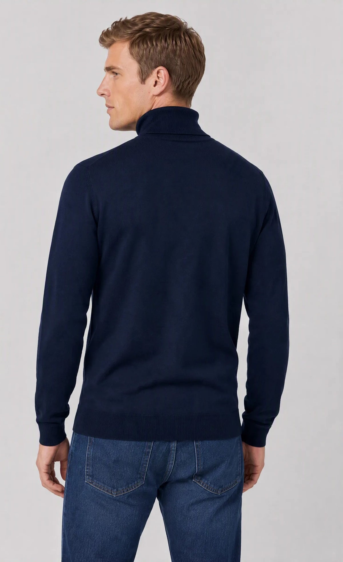 Maglia dolcevita|Colore:Blu navy
