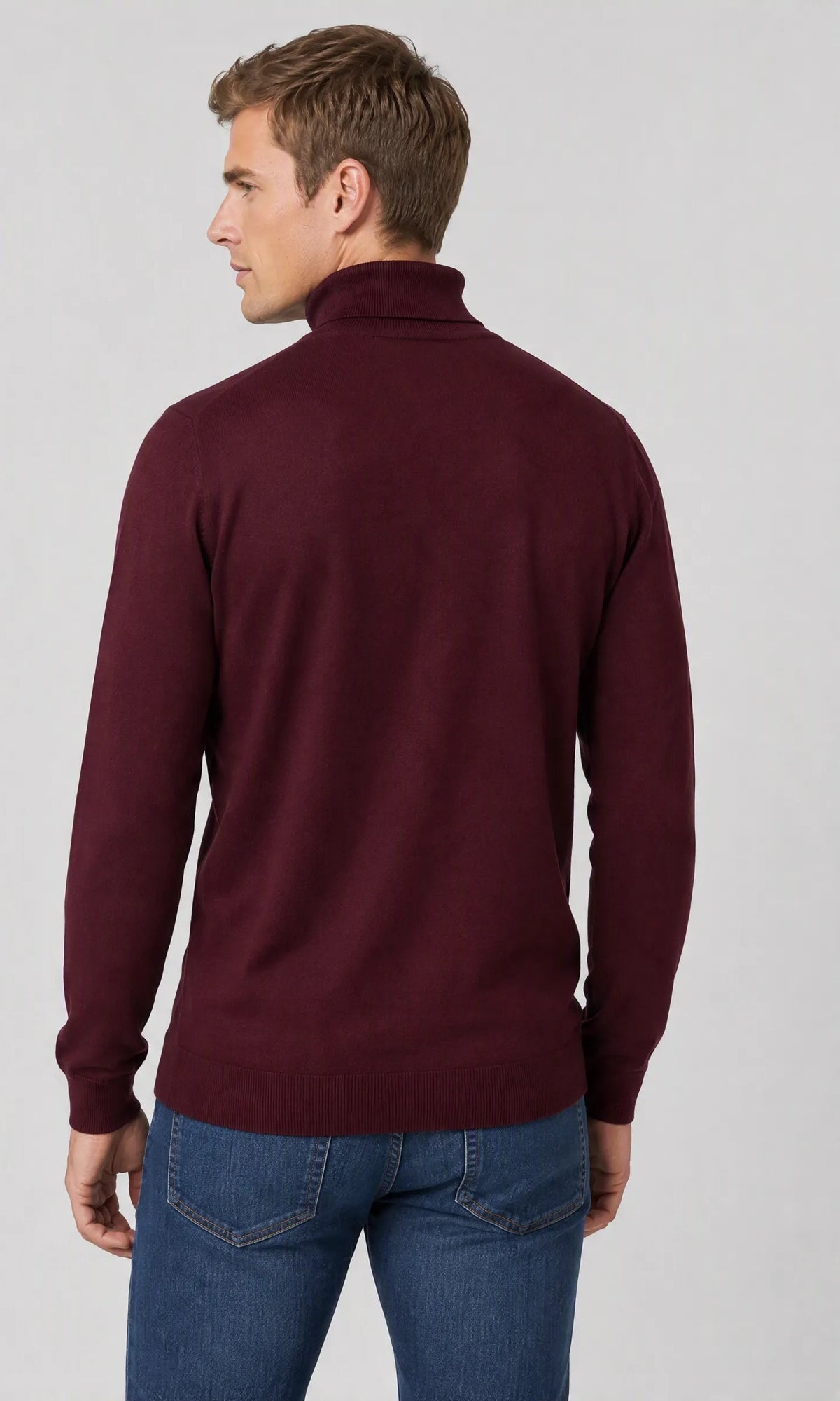 Maglia dolcevita|Colore:Bordeaux