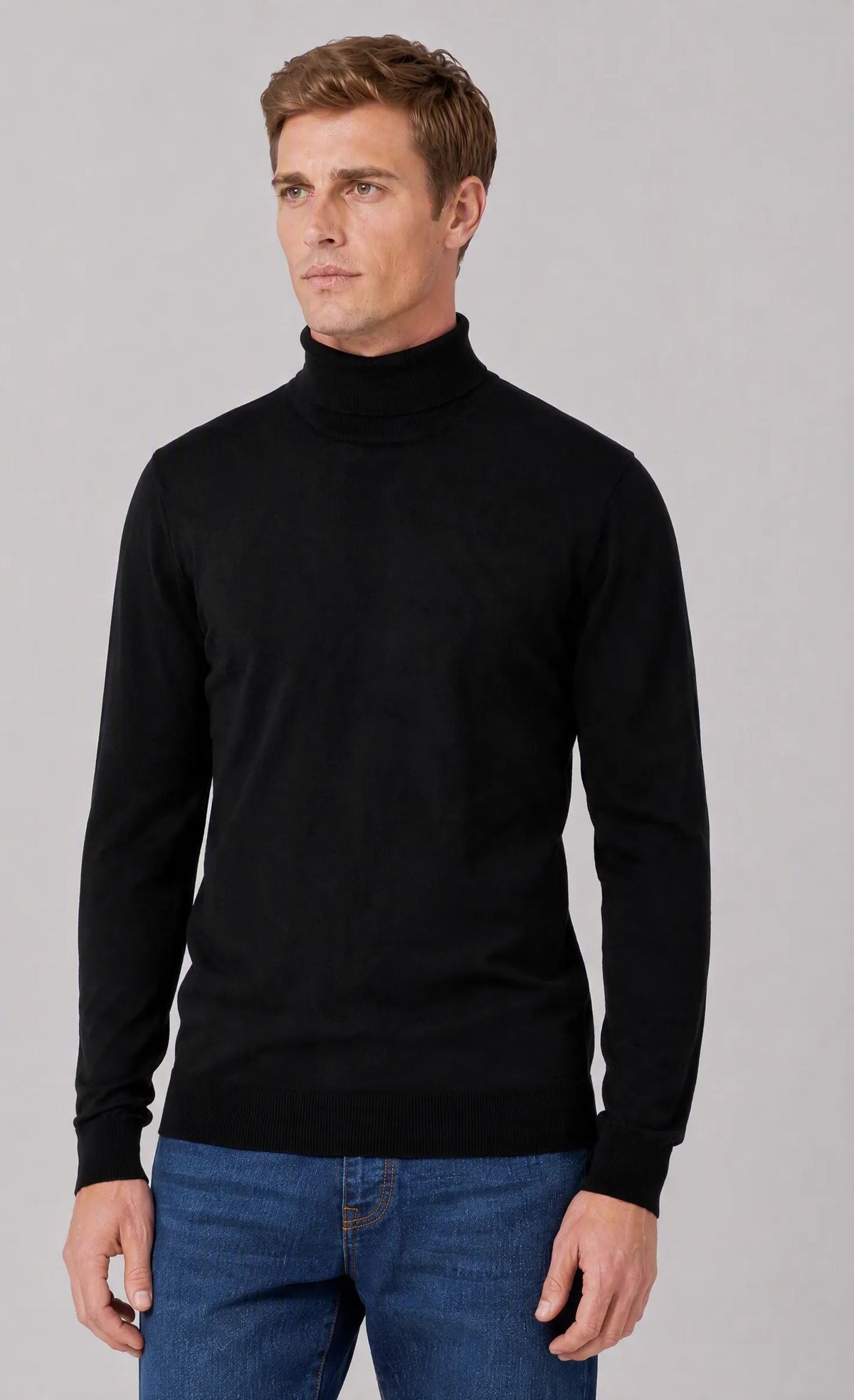 Maglia dolcevita|Colore:Black