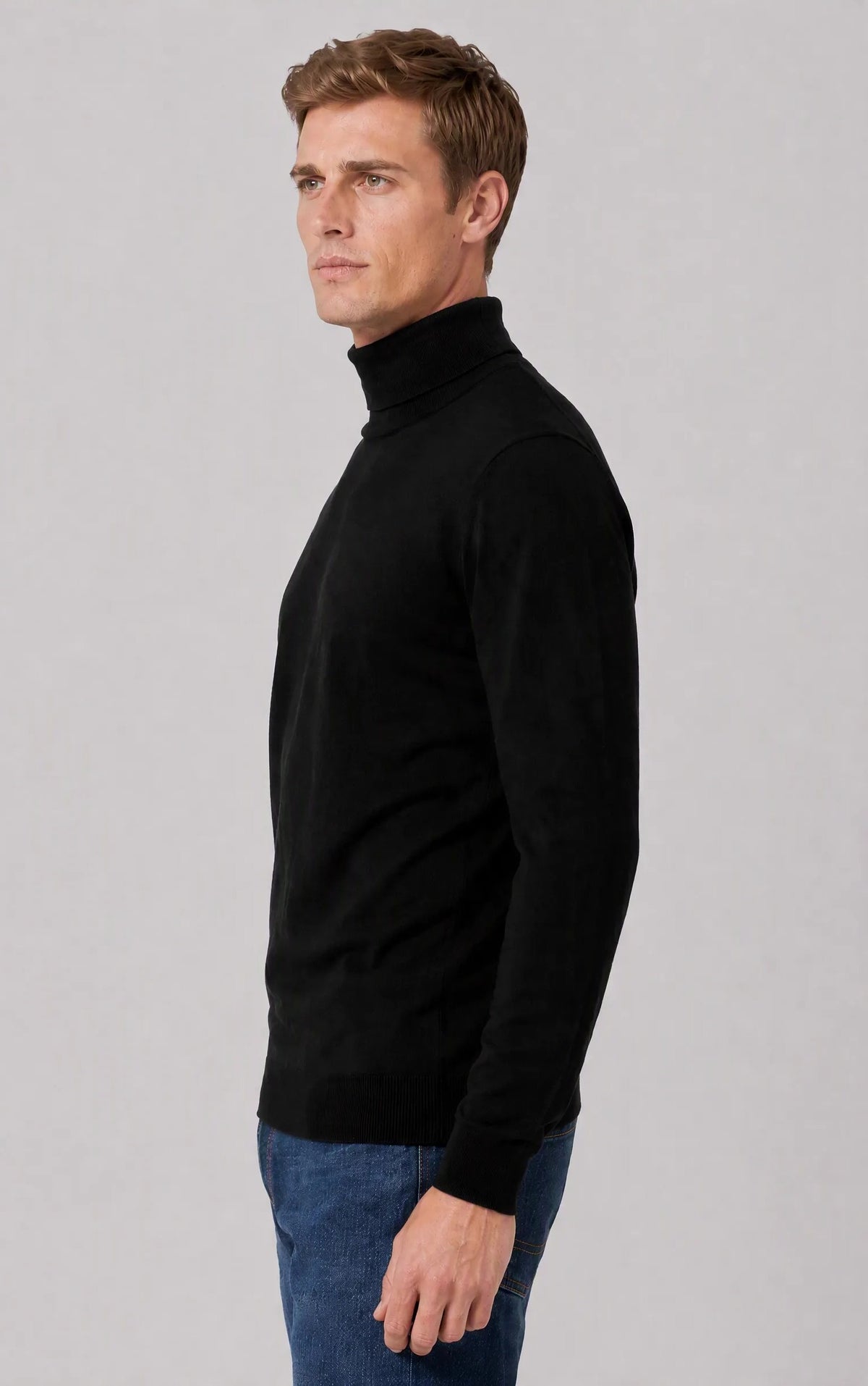 Maglia dolcevita|Colore:Black