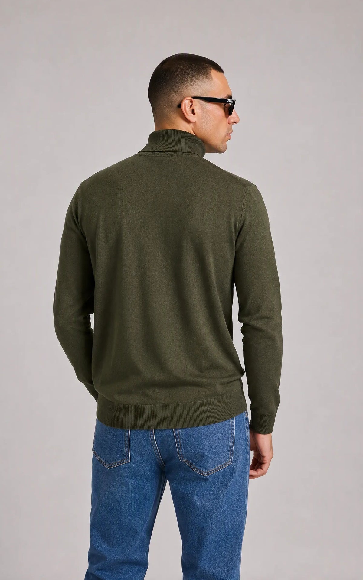 Maglia dolcevita|Colore:Military green
