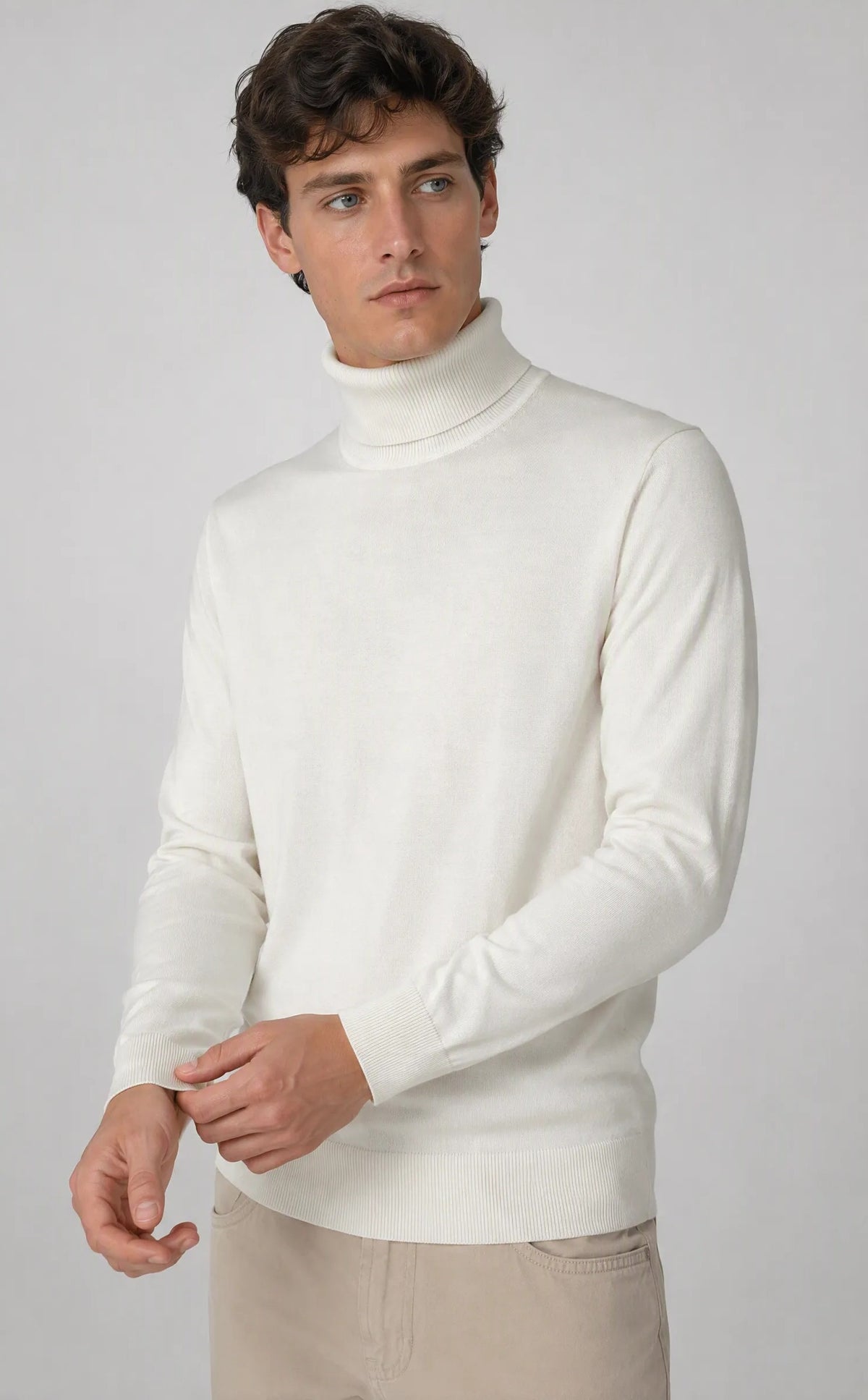 Maglia dolcevita|Colore:Offwhite