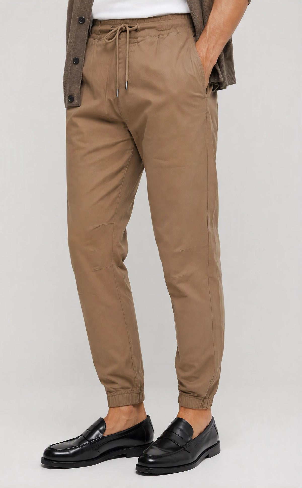 Pantalone jogger|Colore:Cammello
