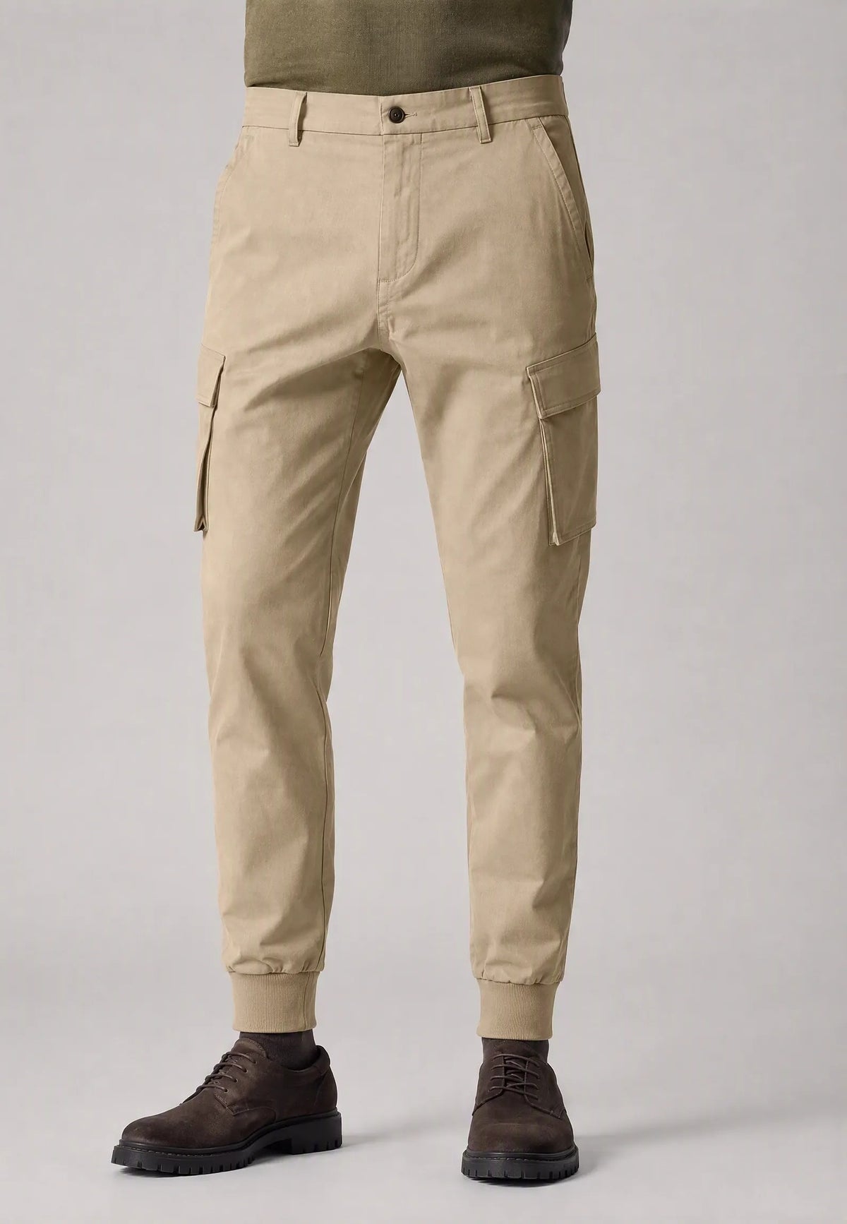 Pantaloni Cargo Jogger|Colore:Beige