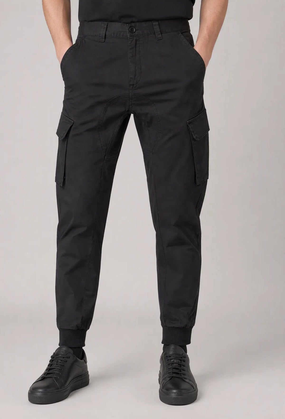 Pantaloni Cargo Jogger|Colore:Nero