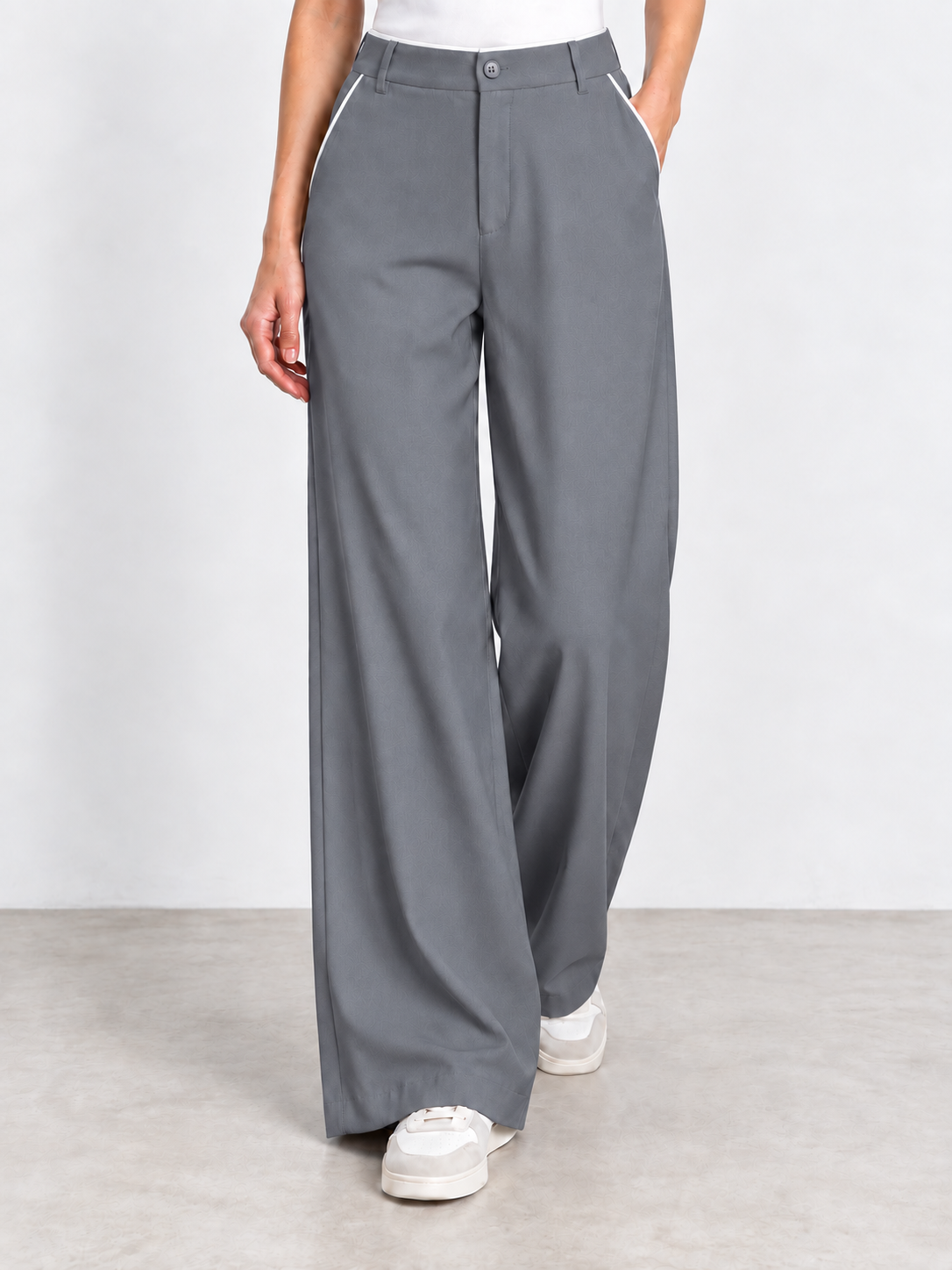 Pantalone chino|Colore:Grigio