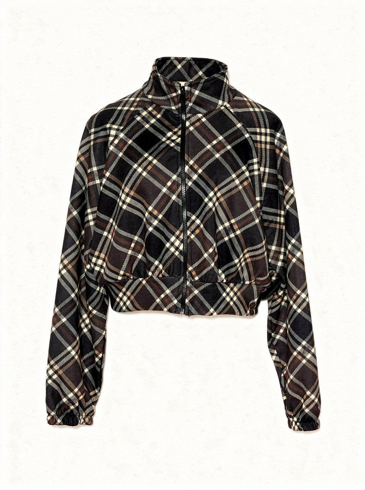 Cropped Track Jacket|Colore:Nero