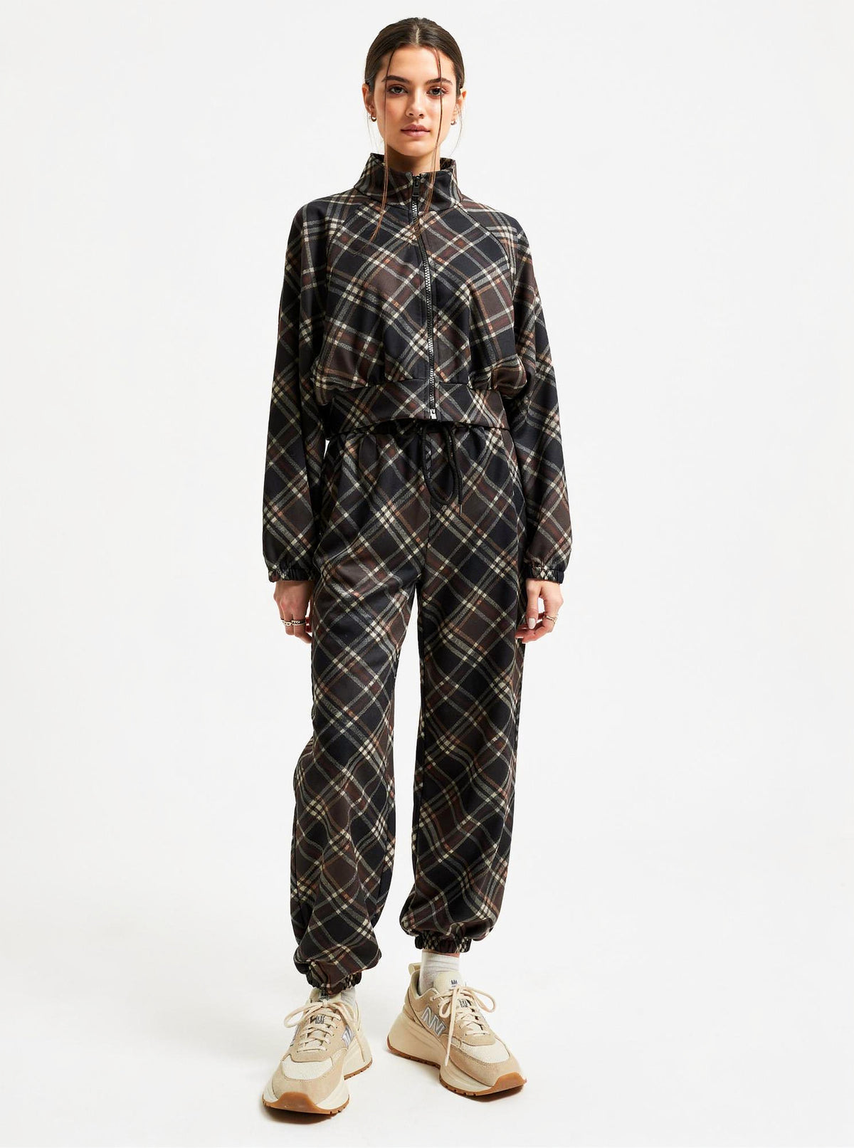 Cropped Track Jacket|Colore:Nero