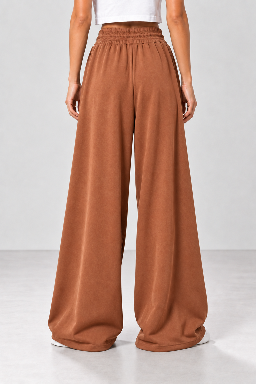 Pantaloni extra palazzo|Colore:Toffee